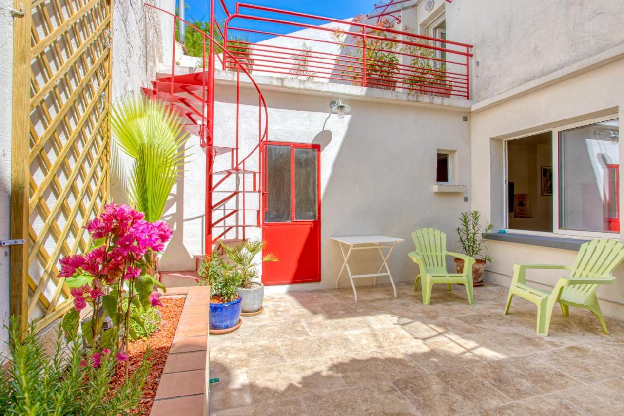 Gite Avignon Bougainvillier Exterior foto